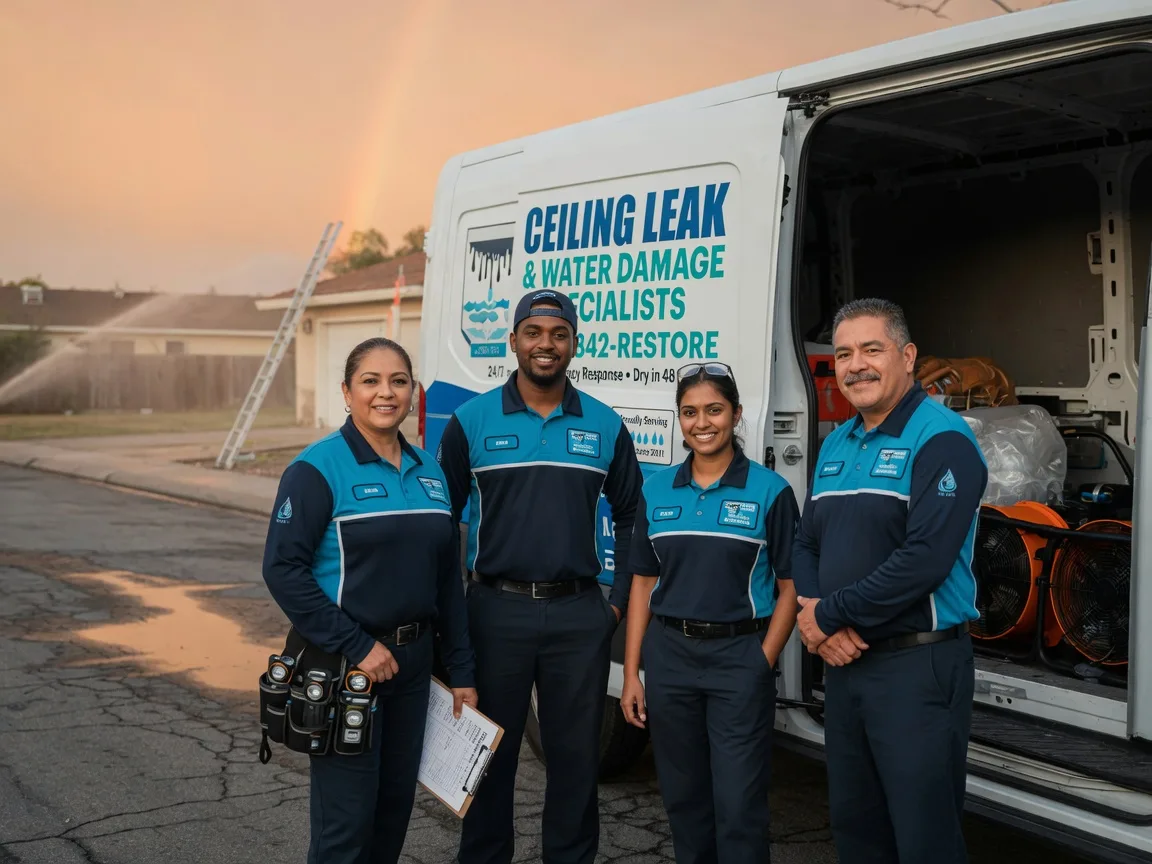 Ceiling Leak Cleanup company in Clarksville, OH