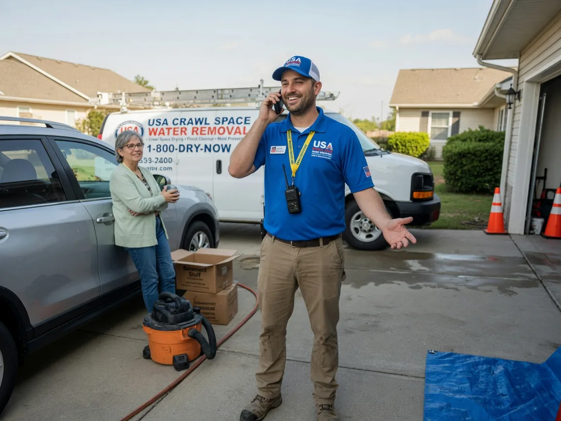 Crawl Space Water Removal Clarksville, OH FAQs
